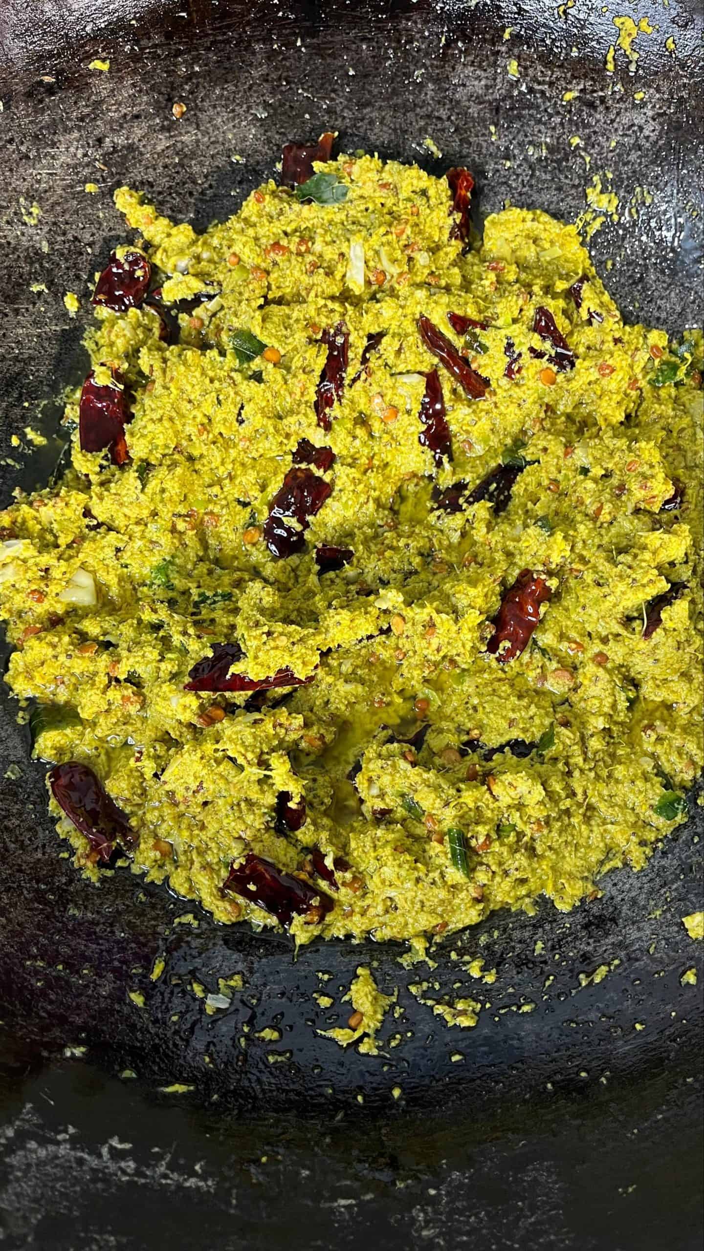 Green chilli chinthakay pickle