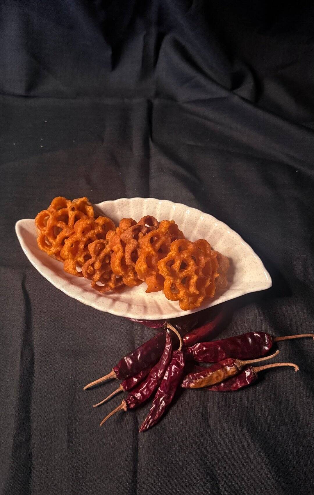 Hot Gulabi Puvvulu / Rose cookies