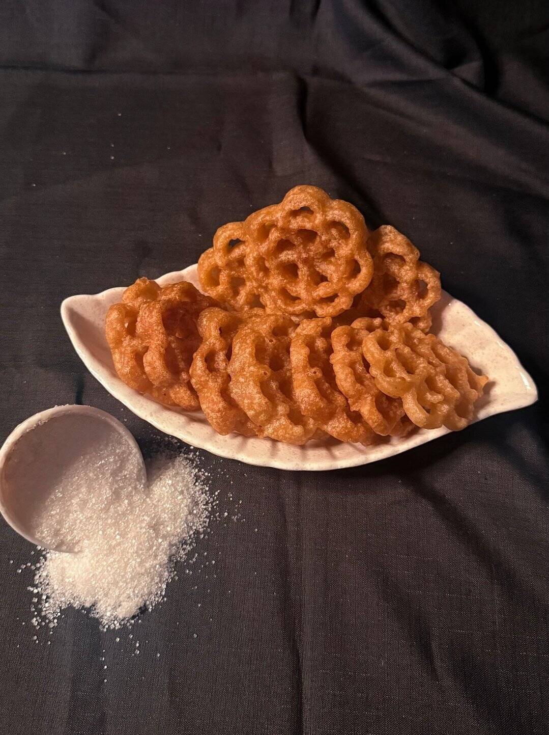 Gulabi Puvvulu / Rose cookies