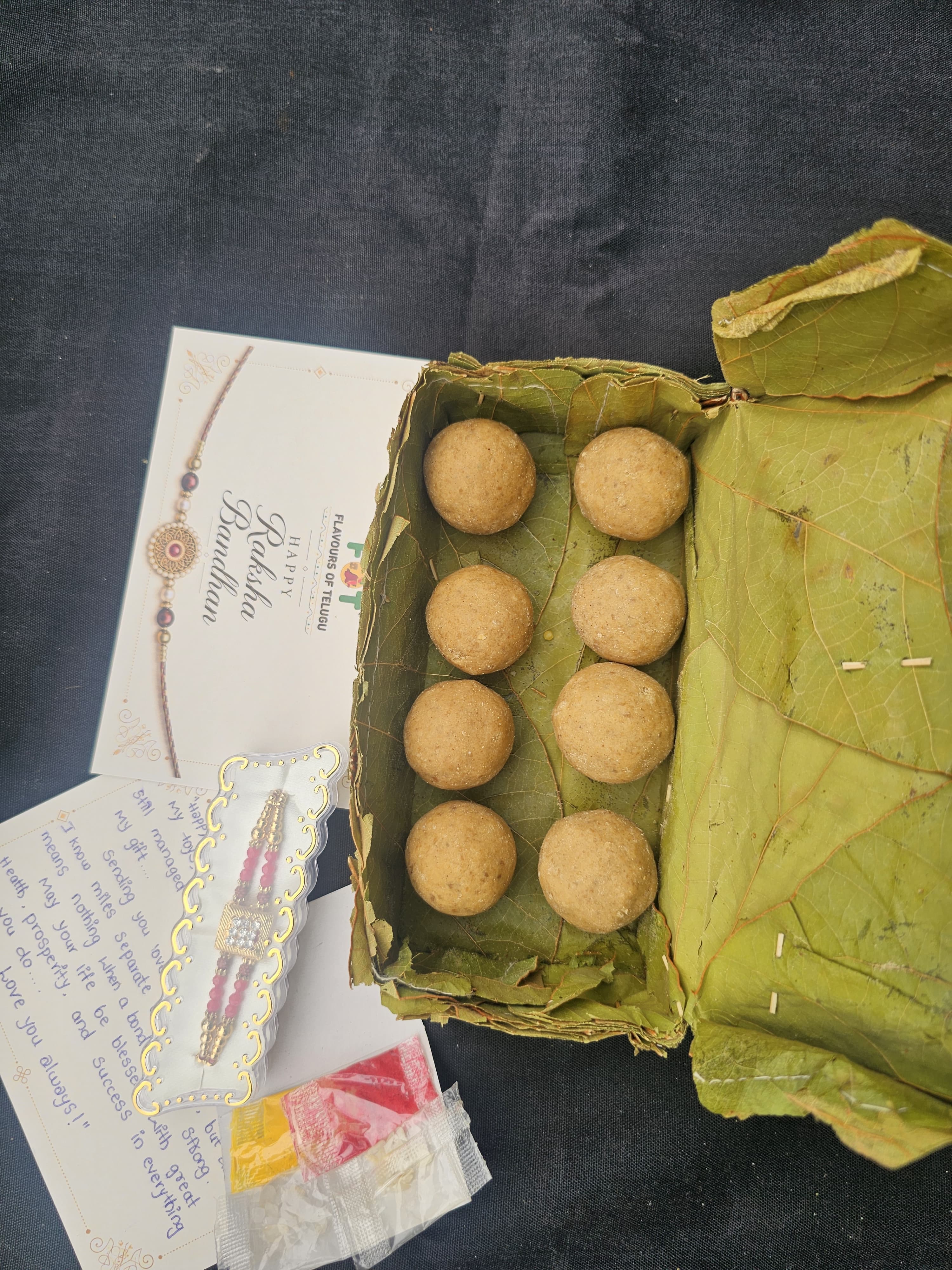 Rakhi Besan laddu combo