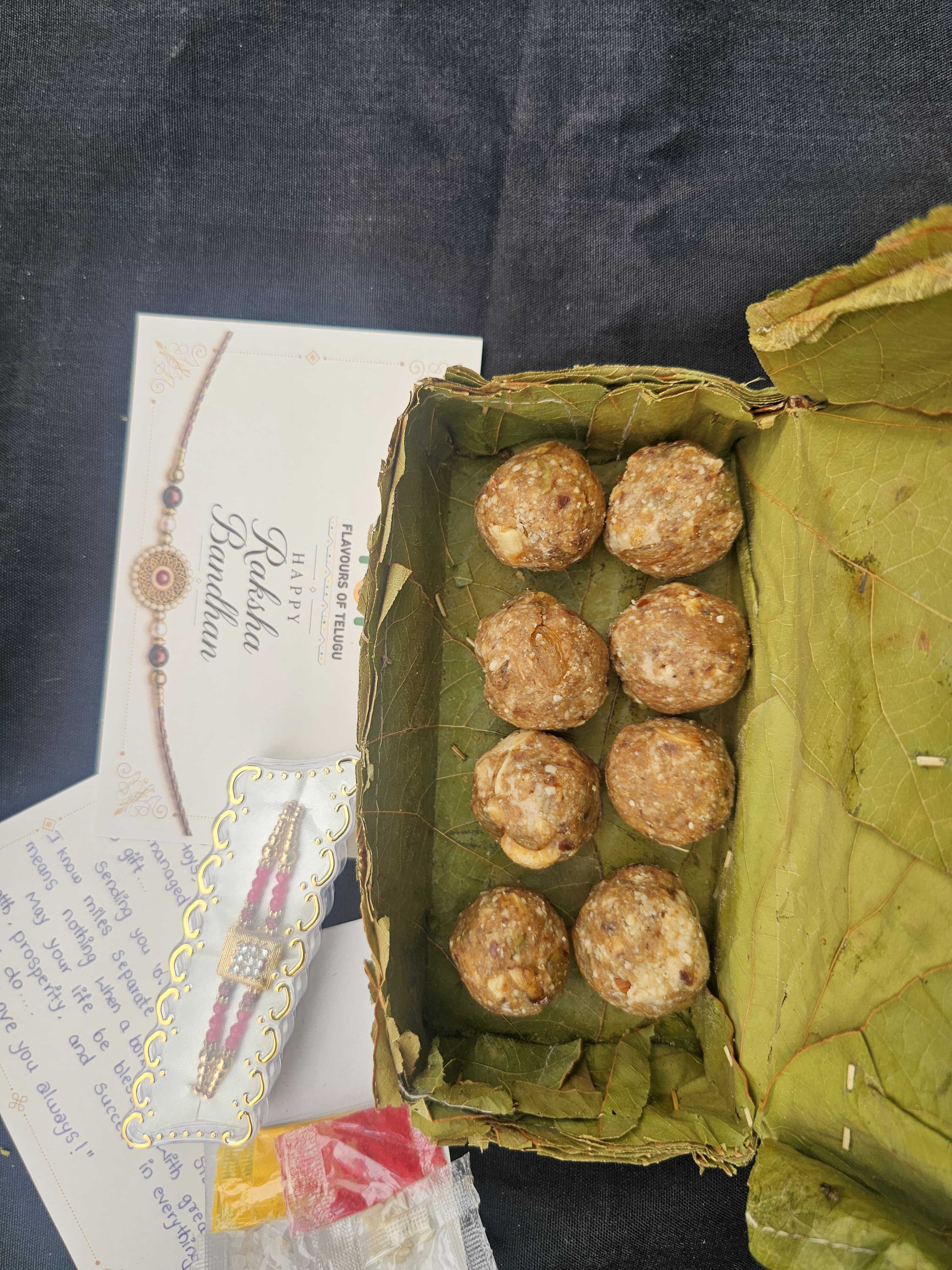 Rakhi Dry Fruit Laddu combo