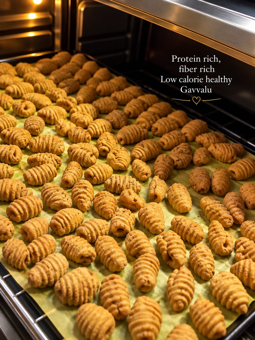 Baked Spicy Gavvalu