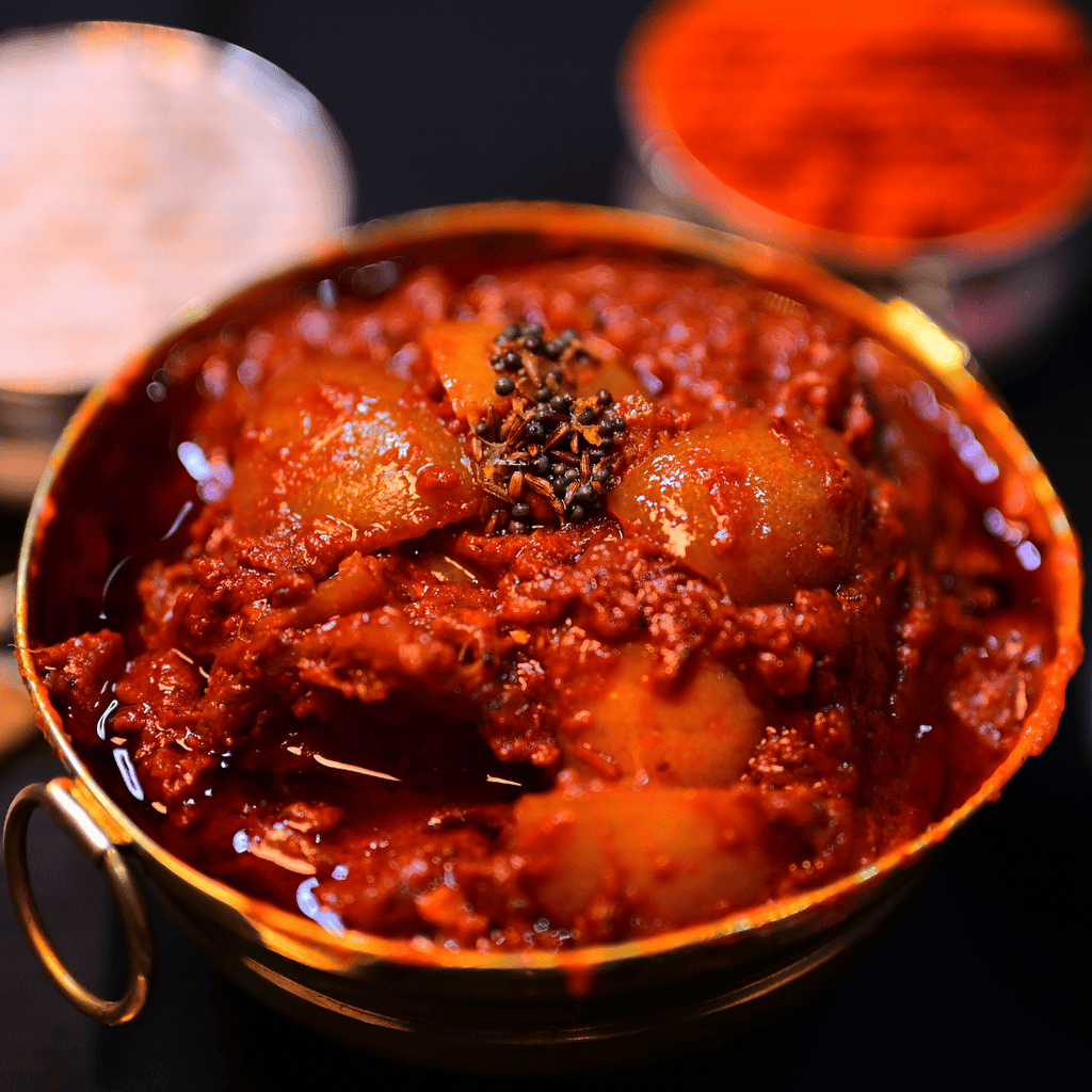 Nimmakaya Pachadi, also known as lemon or lime pickle