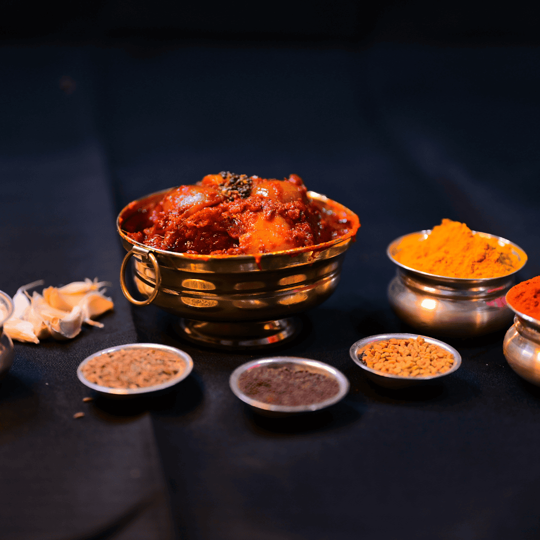 Nimmakaya Pachadi, also known as lemon or lime pickle