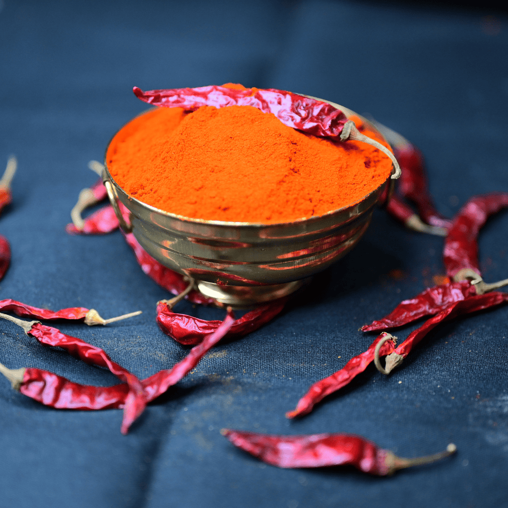 Kura karam/ seasoned chilli powder