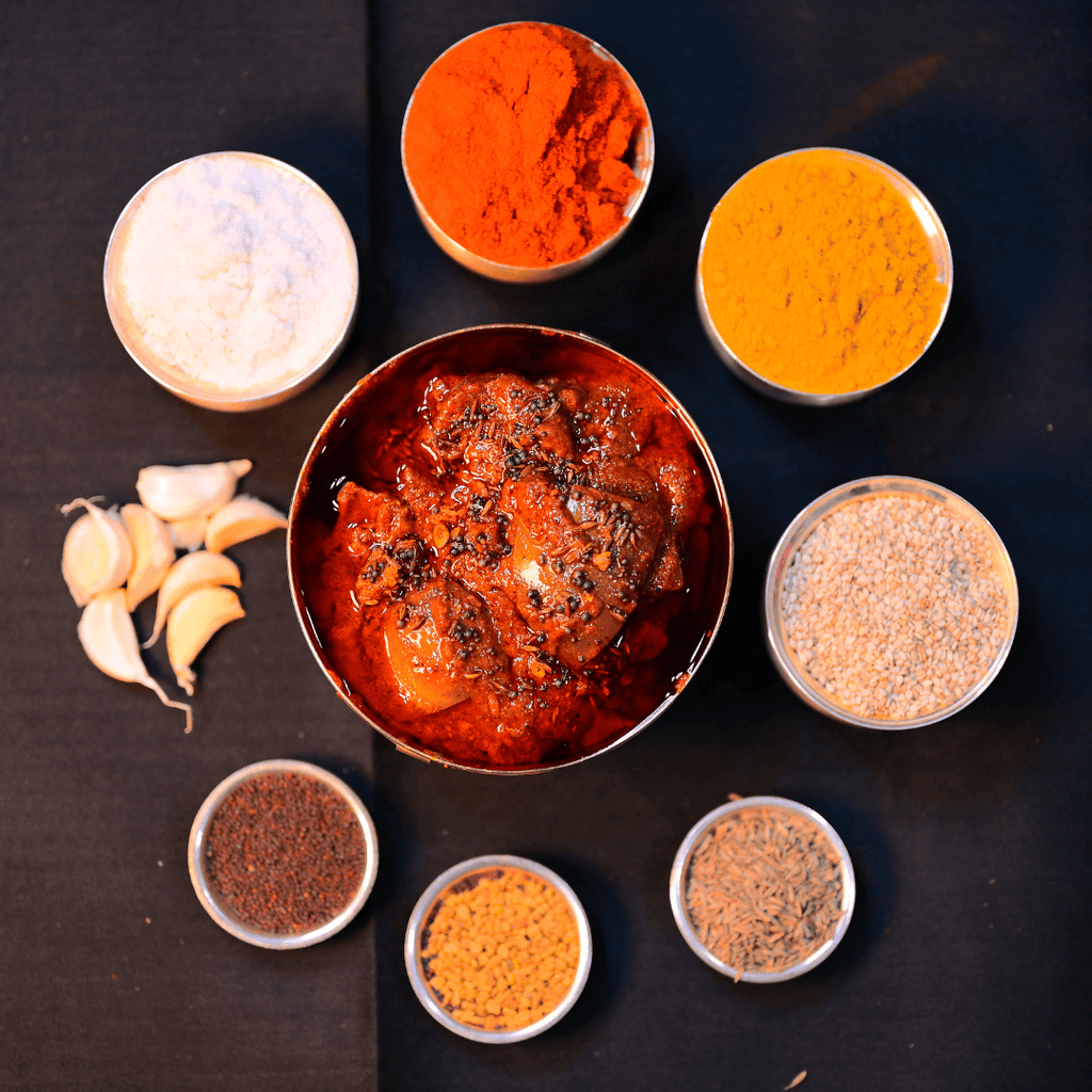 nuvvula avakay/ sesame mango