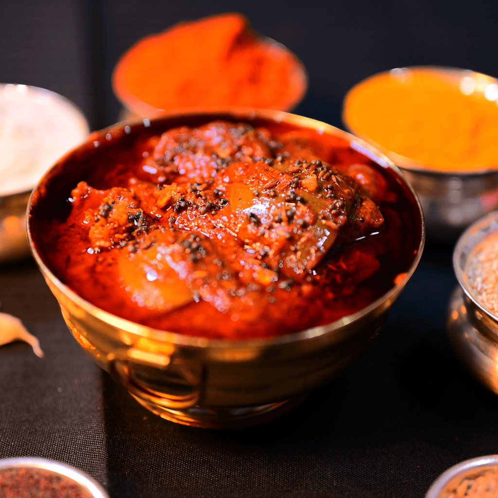 nuvvula avakay/ sesame mango